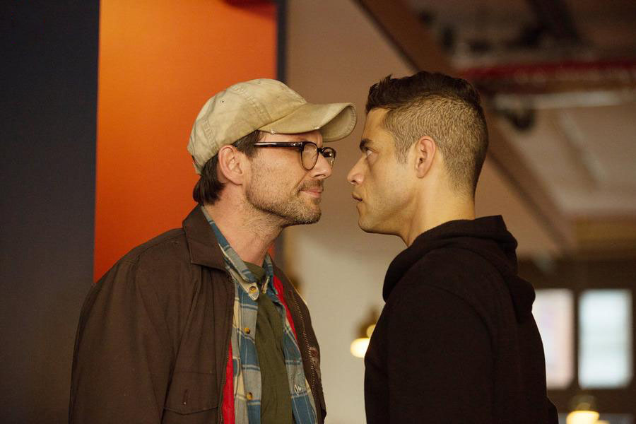 Mr. Robot : Foto Christian Slater, Rami Malek