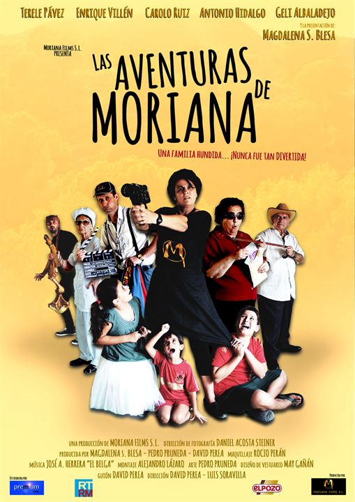 Las aventuras de Moriana : Cartel