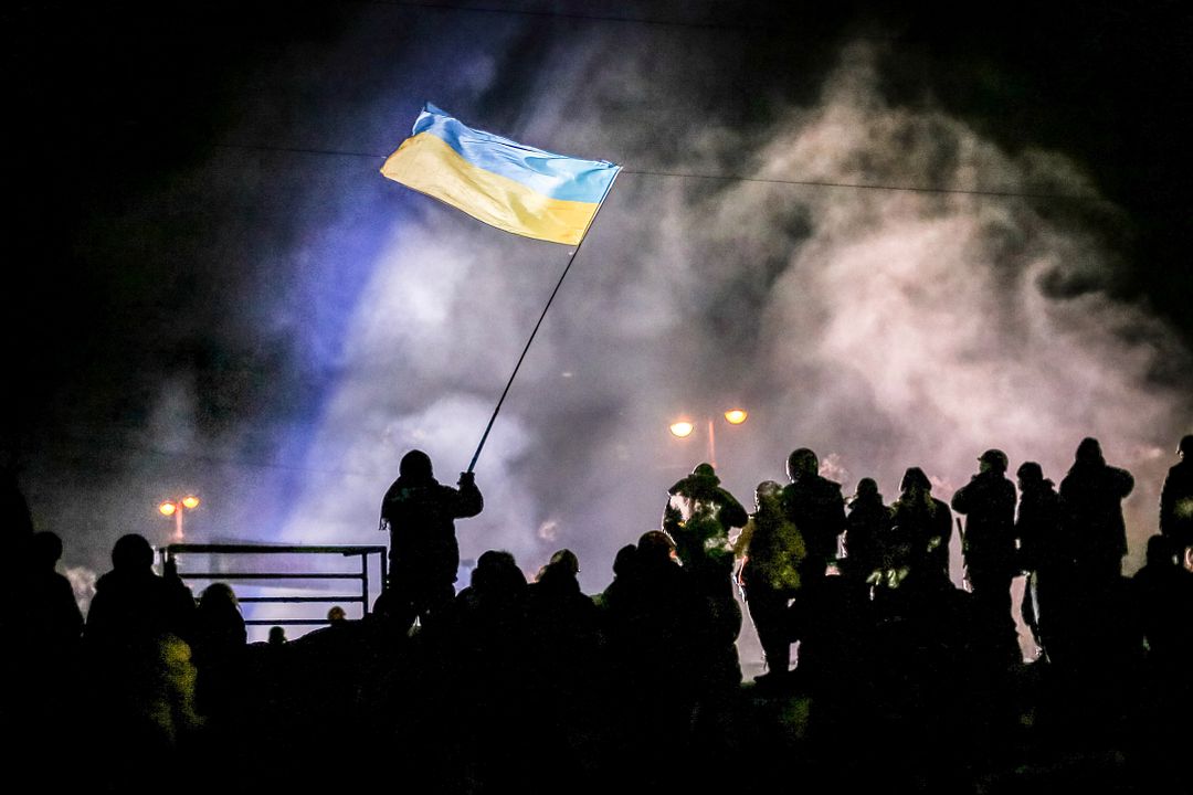 Winter on Fire: Ukraine's Fight for Freedom : Foto