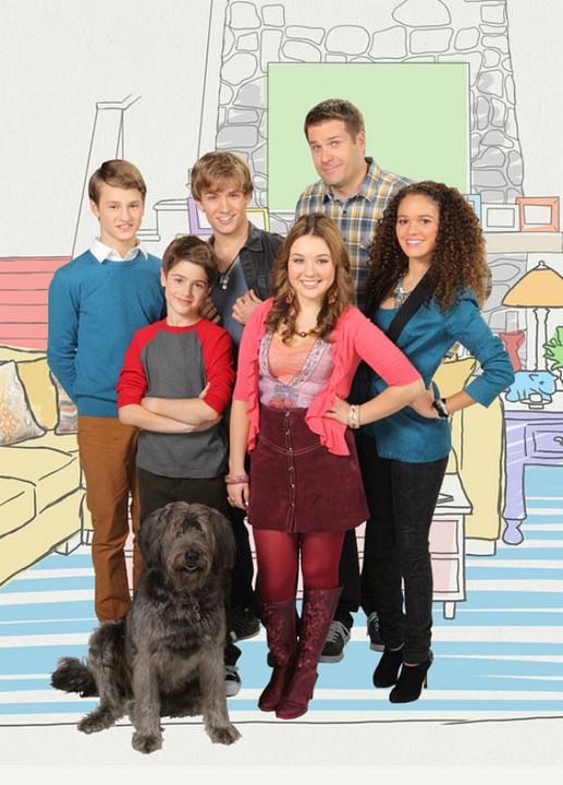 Mi vida entre chicos : Cartel