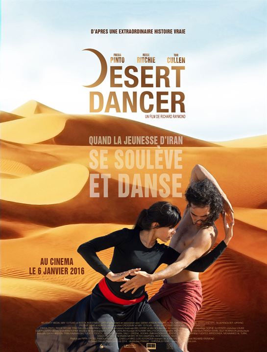 El bailarín del desierto : Cartel