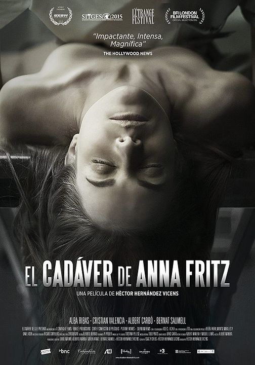 El Cadáver de Anna Fritz : Cartel