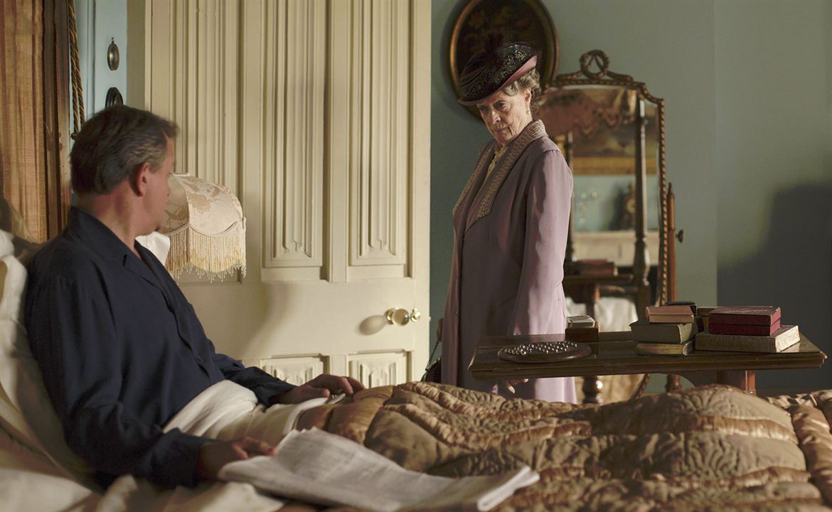 Downton Abbey : Foto Hugh Bonneville, Maggie Smith
