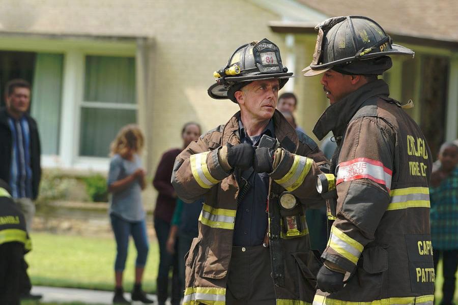 Chicago Fire : Foto David Eigenberg, Brian White (II)