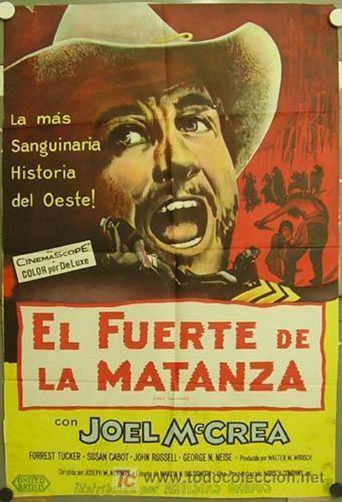 El fuerte de la matanza : Cartel