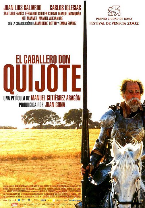 El caballero Don Quijote : Cartel