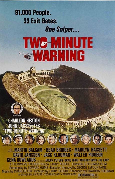 Pánico en el estadio : Cartel