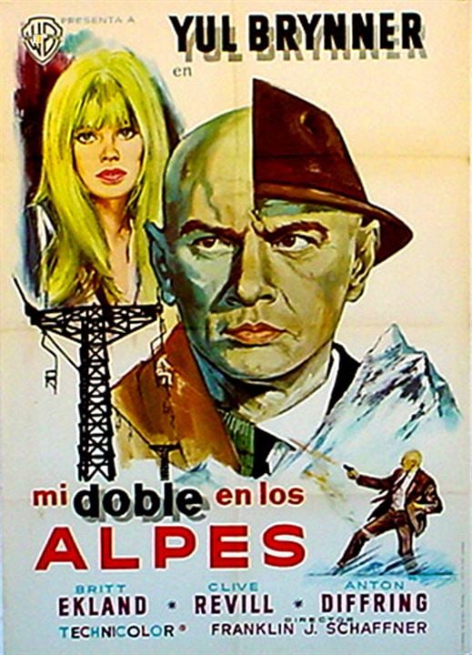 Mi doble en los Alpes : Cartel