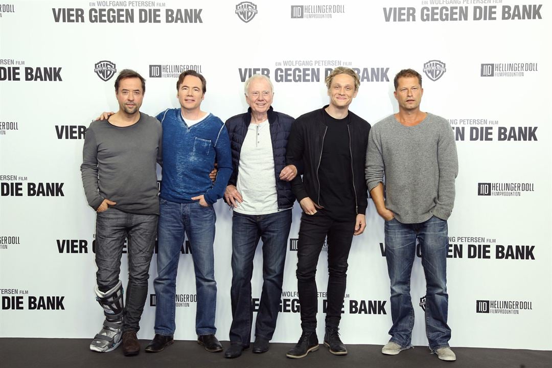 Cuatro contra el banco : Couverture magazine Wolfgang Petersen, Til Schweiger, Matthias Schweighöfer, Jan Josef Liefers, Michael Bully Herbig