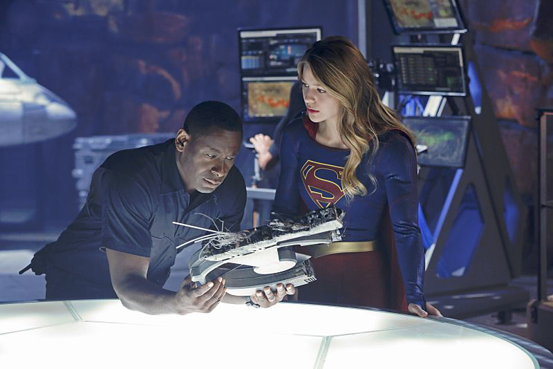 Supergirl : Foto David Harewood, Melissa Benoist