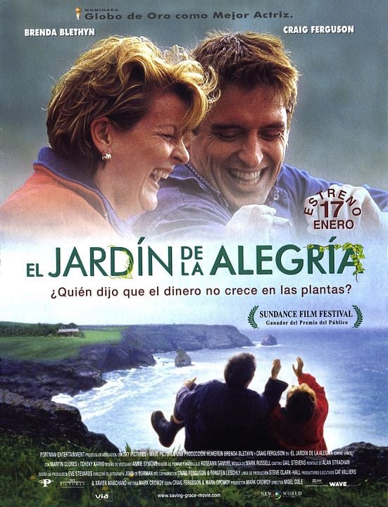 El jardín de la alegría : Cartel