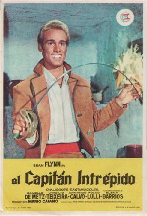 El capitán intrépido : Cartel