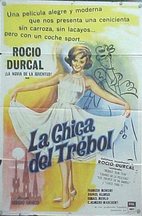 La chica del trébol : Cartel