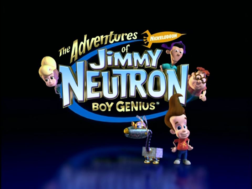 Las Aventuras de Jimmy Neutron el niño inventor : Cartel