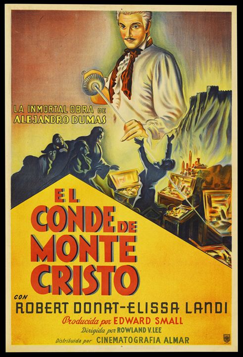 El conde de Montecristo : Cartel