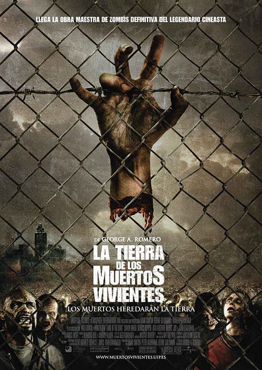 La tierra de los muertos vivientes : Cartel