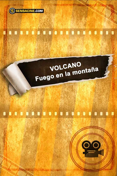 Volcano: fuego en la montaña : Cartel