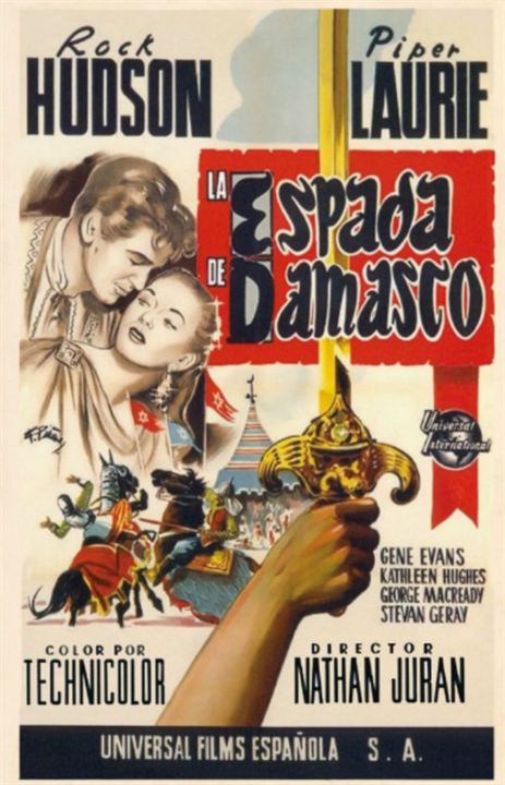 La espada de Damasco : Cartel