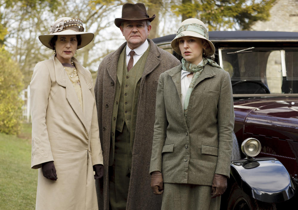 Downton Abbey : Foto Elizabeth McGovern, Hugh Bonneville, Laura Carmichael