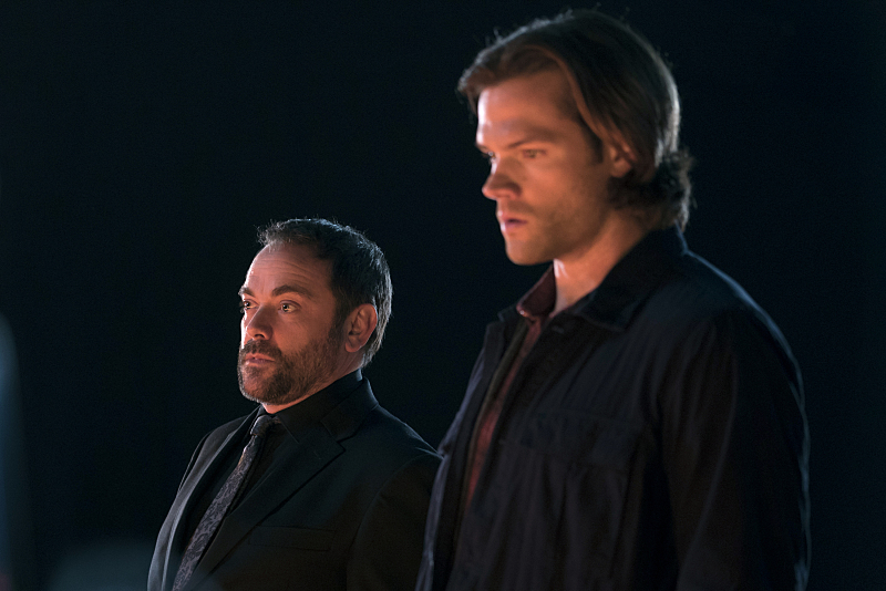 Sobrenatural : Foto Mark Sheppard, Jared Padalecki