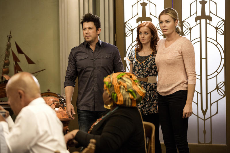 The Librarians : Foto Christian Kane, Rebecca Romijn, Lindy Booth