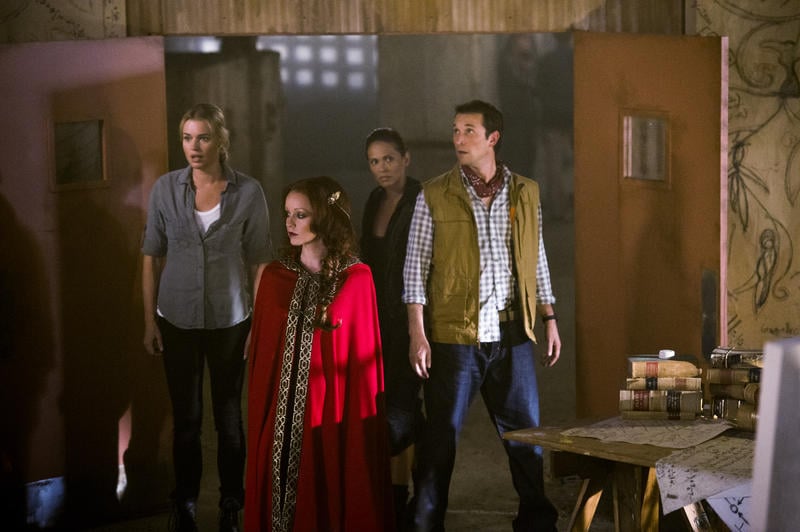 The Librarians : Foto Lindy Booth, Noah Wyle, Lesley-Ann Brandt, Rebecca Romijn