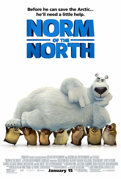 Norman del Norte : Cartel