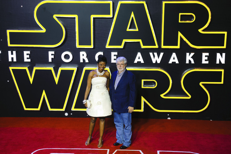 Star Wars: El despertar de la Fuerza : Couverture magazine George Lucas