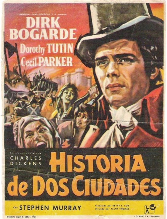 Historia de dos ciudades : Cartel