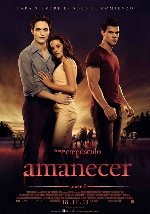 La saga Crepúsculo: Amanecer - Parte 1 : Cartel