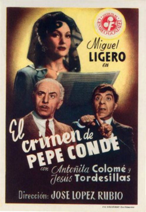 El crimen de Pepe Conde : Cartel