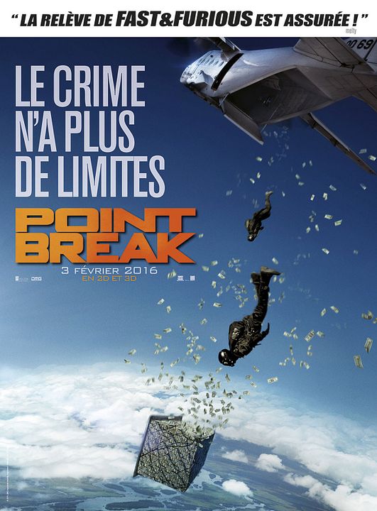 Point Break (Sin límites) : Cartel