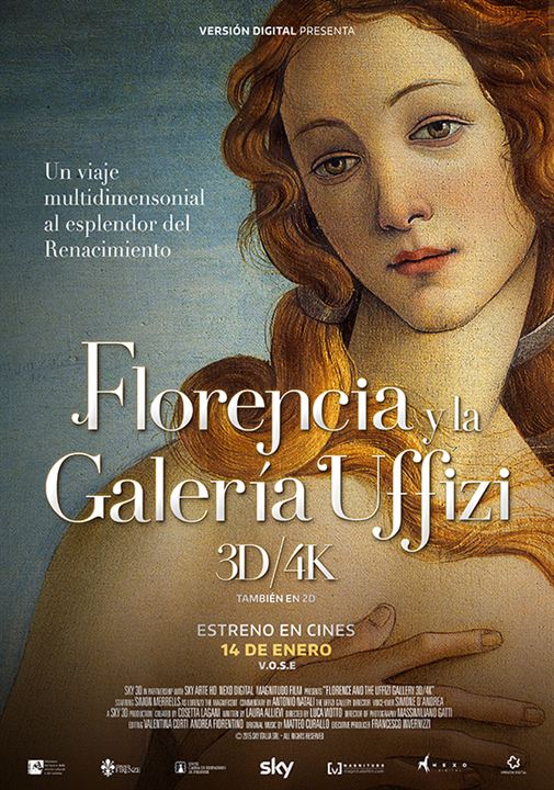 Florencia y la Galería Uffizi : Cartel