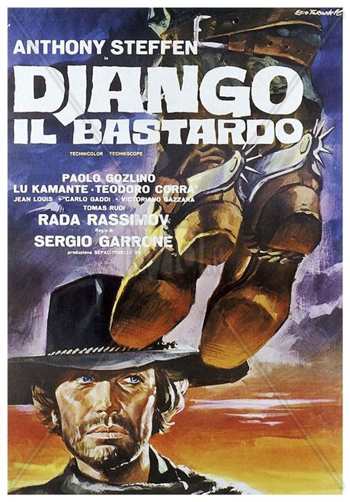 Django el bastardo : Cartel