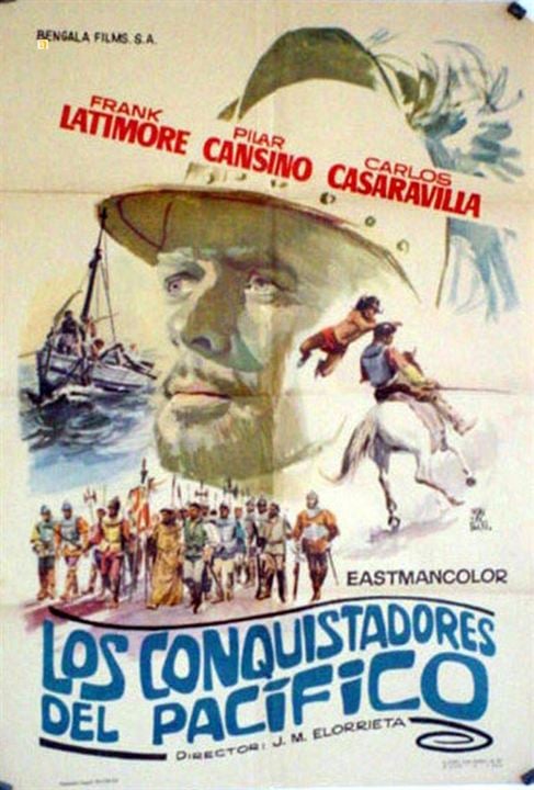 Los conquistadores del Pacífico : Cartel