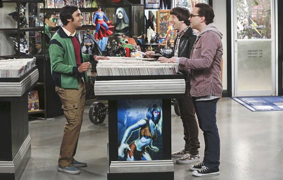 The Big Bang Theory : Foto Simon Helberg, Johnny Galecki, Kunal Nayyar