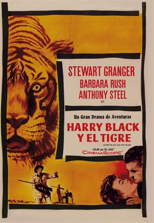 Harry Black y el tigre : Cartel