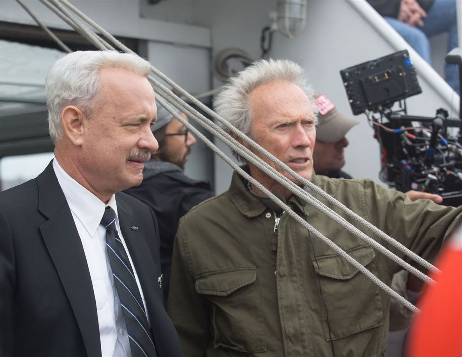 Sully : Foto Tom Hanks, Clint Eastwood