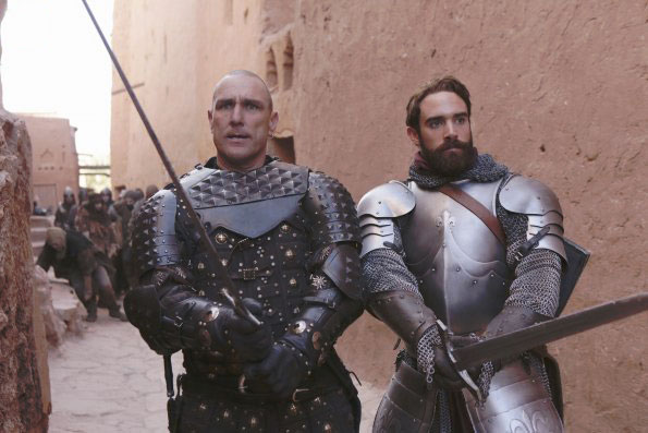 Galavant : Foto Vinnie Jones, Joshua Sasse