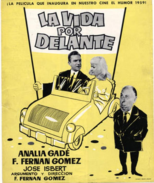 La vida por delante : Cartel