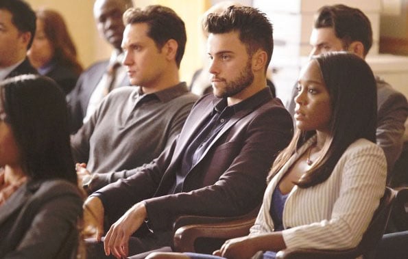 Cómo defender a un asesino : Foto Jack Falahee, Matt McGorry, Aja Naomi King