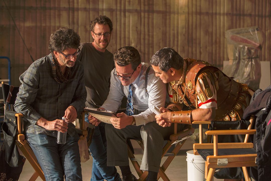¡Ave, César! : Foto Joel Coen, George Clooney, Josh Brolin, Ethan Coen