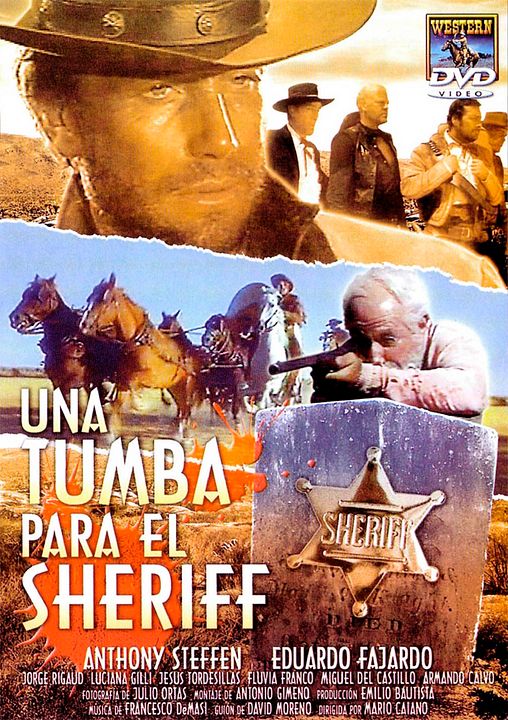 Una tumba para el Sheriff : Cartel