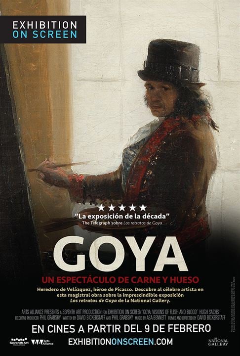 Goya: Un espectáculo de carne y hueso : Cartel