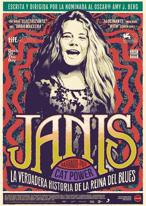 Janis. La verdadera historia de la reina del blues : Cartel