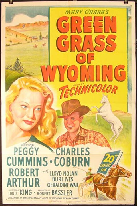 Los verdes pastos de Wyoming : Cartel