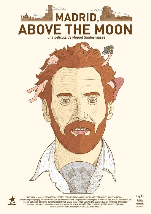Madrid, Above The Moon : Cartel