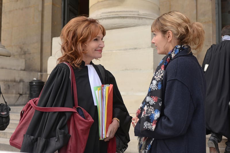 Foto Caroline Anglade, Clémentine Célarié