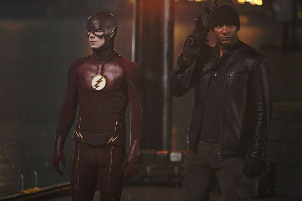 The Flash : Foto Grant Gustin, David Ramsey