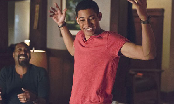 The Flash : Foto Jesse L. Martin, Keiynan Lonsdale